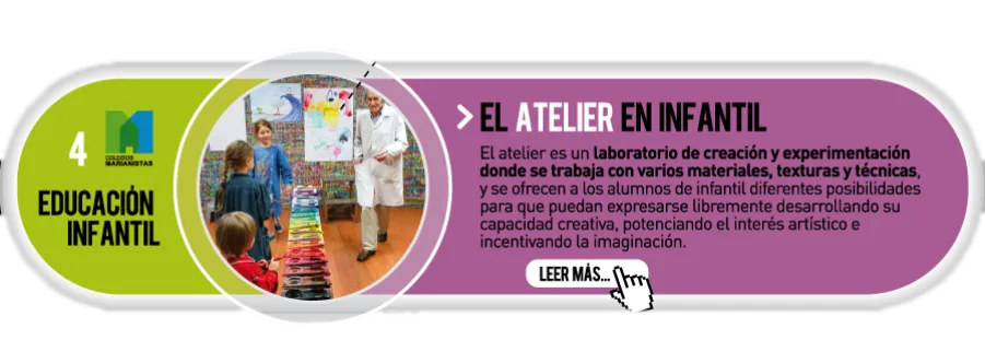 El atelier en Infantil.