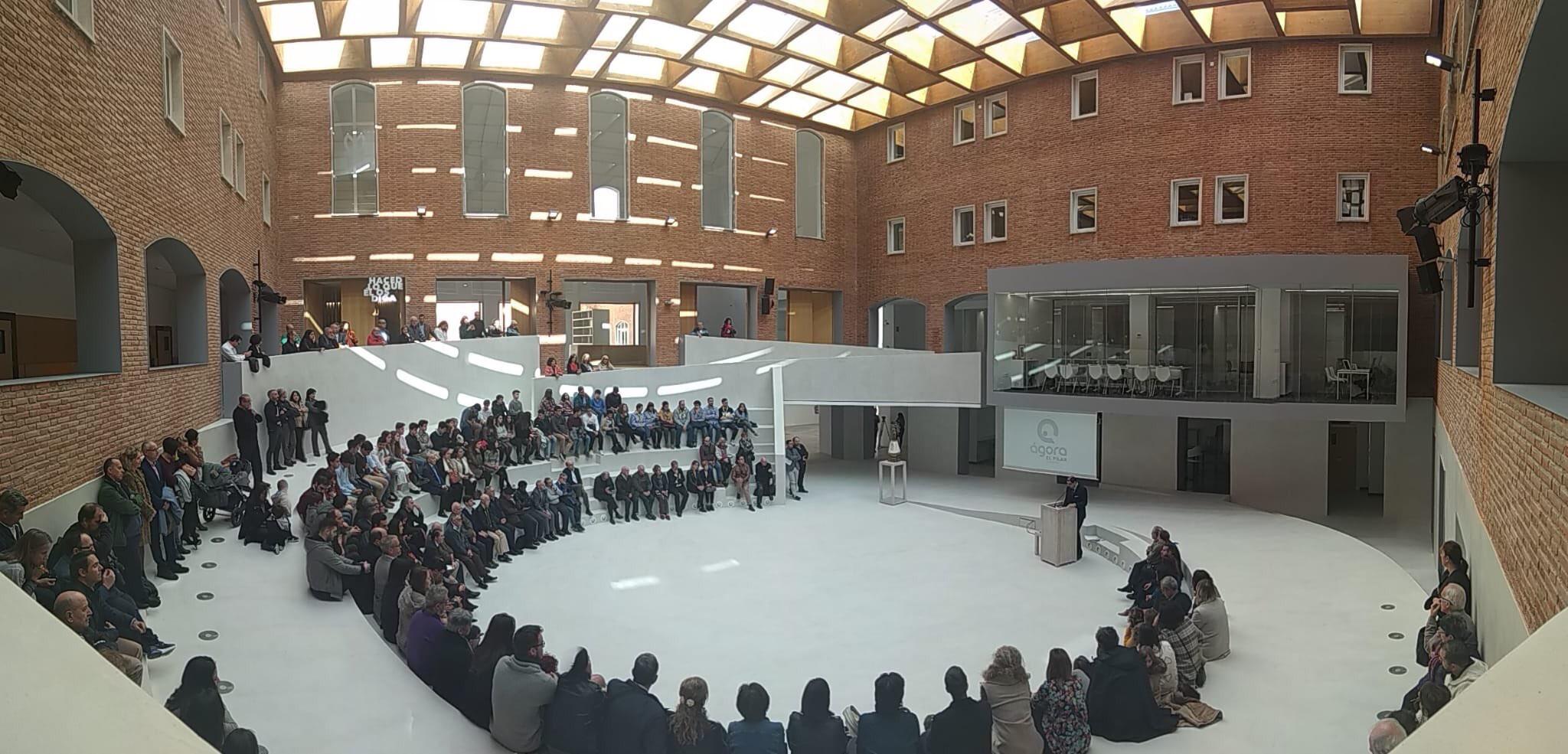 El colegio Nuestra Señora del Pilar de Valladolid inaugura el espacio ‘Ágora’, un innovador proyecto pedagógico abierto a la ciudad